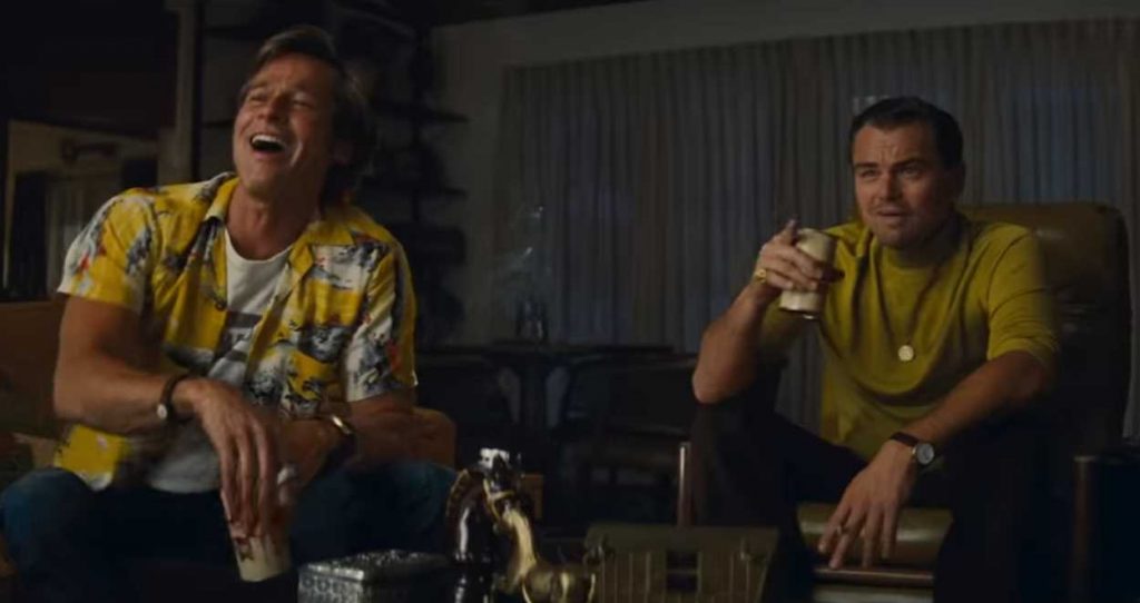 Леонардо Ди Каприо и Брэд Питт