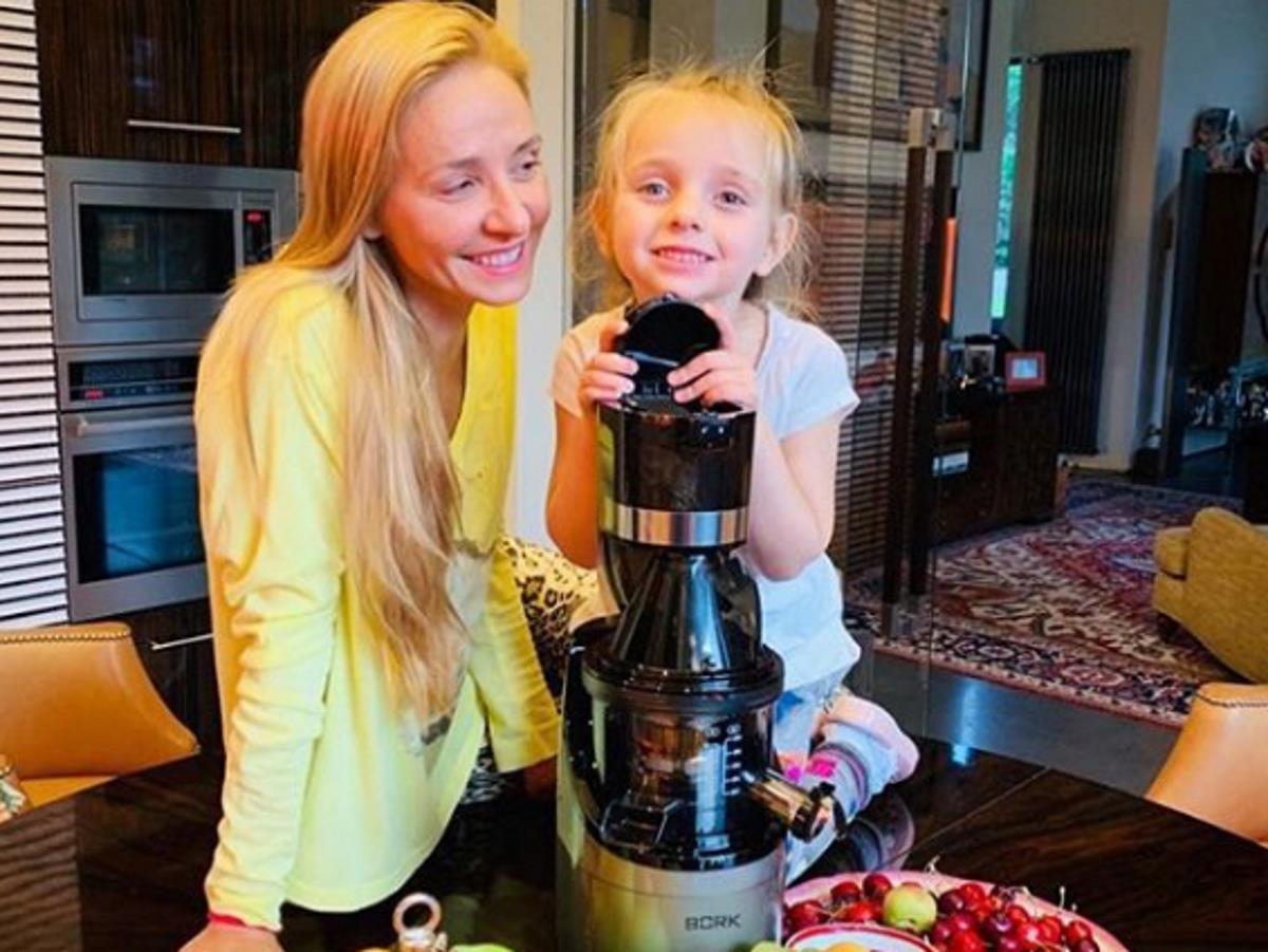 Татьяна Навка с дочкой Надеждой