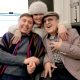 Олег Фриш и Вилли Токарев (уже без усов) с женой Юлией (Нью-Йорк, январь 2019 г.)