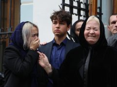 Вдова и младшие дети Вилли Токарева — Эвелина и Милен