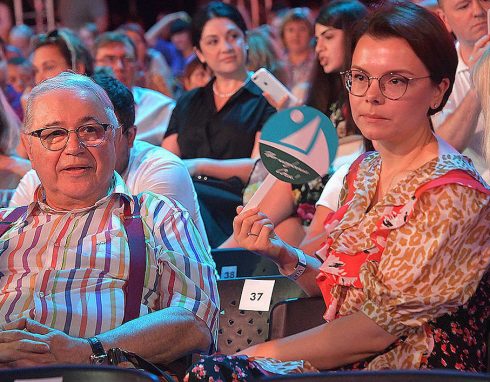 Евгений Петросян и Татьяна Бурхунова