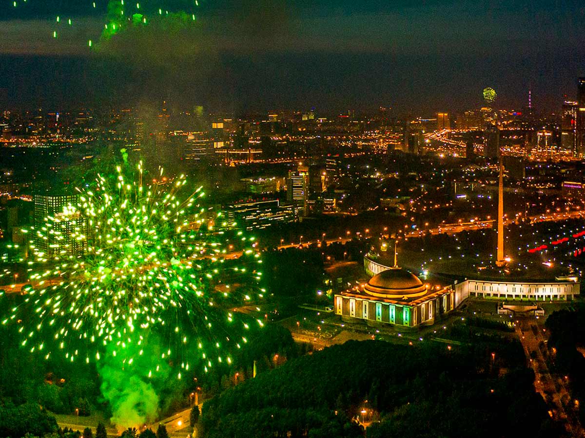 Где смотреть салют на День города 2019