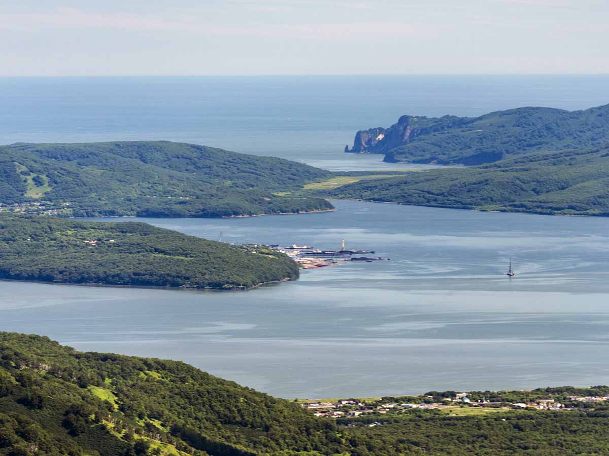 Бухта на Камчатке