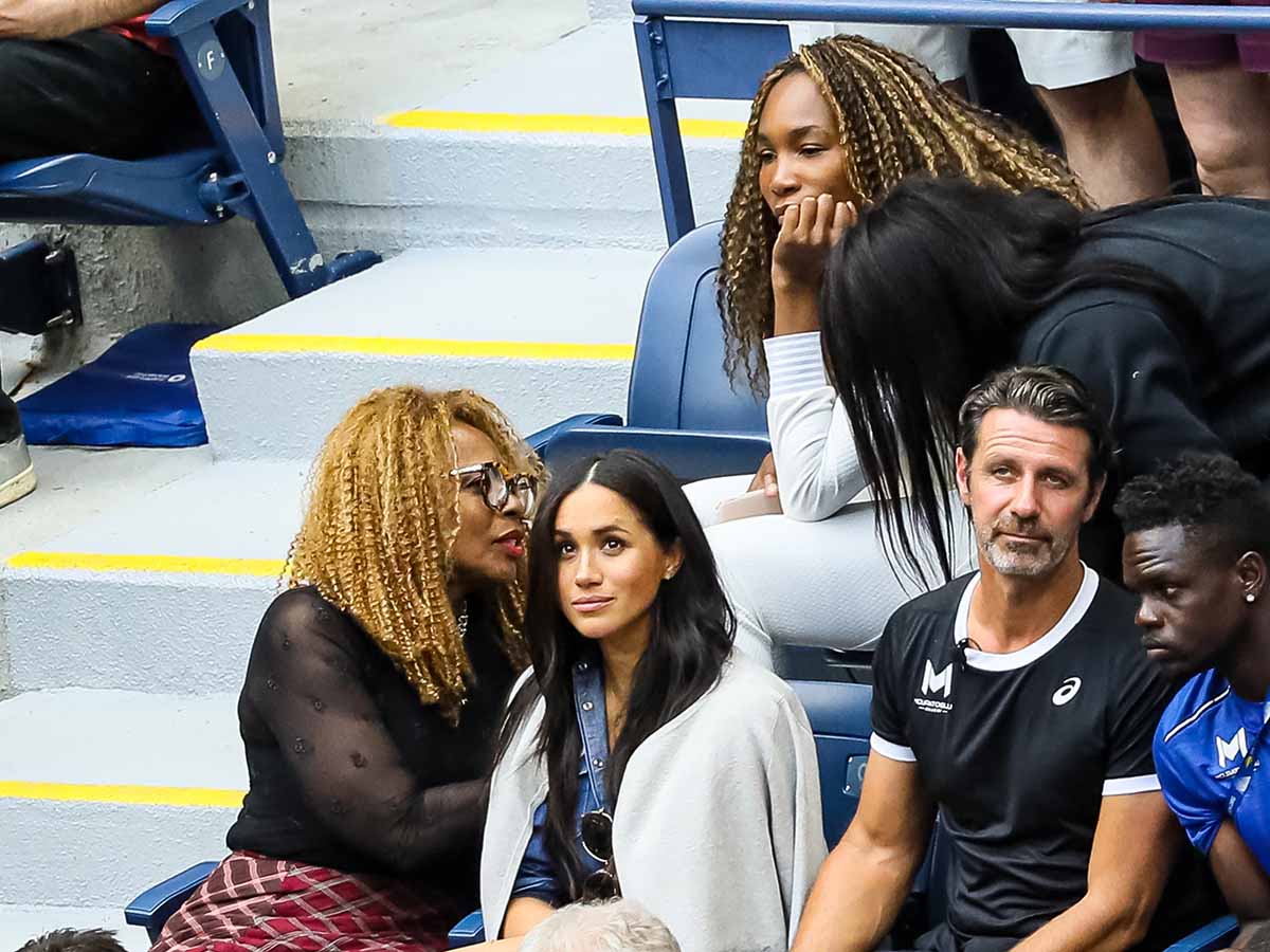 Меган Маркл на US Open