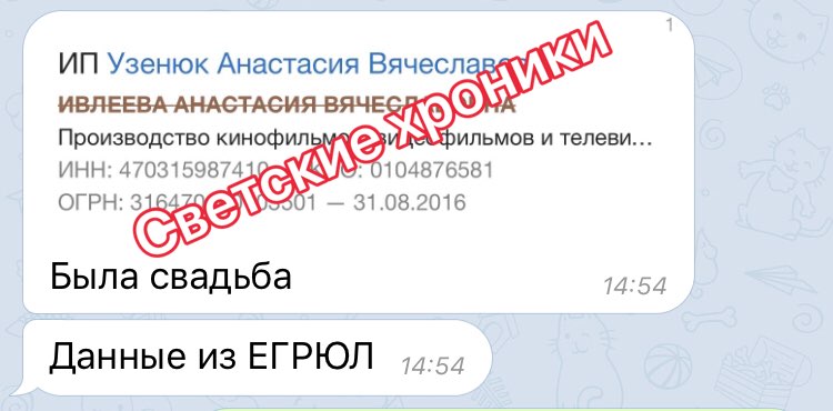 Выписка из ЕГРЮЛ