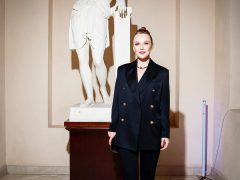 Альбина Джанабаева на премии «Человек года — 2019». Фото: официальная страница в инстаграме**