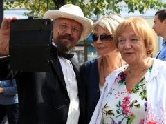 Александр Галибин, Татьяна Веденеева и Елена Санаева