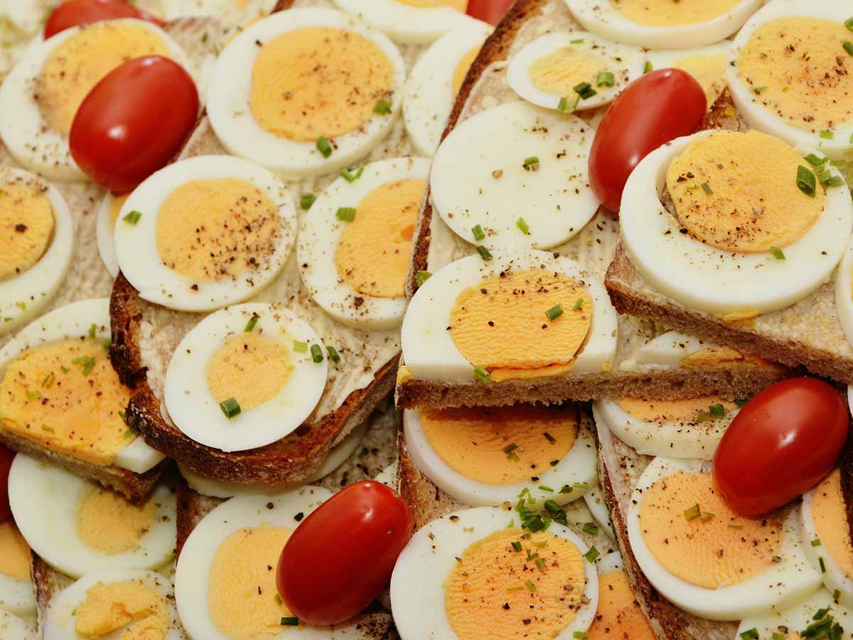 Сэндвичи с яйцами