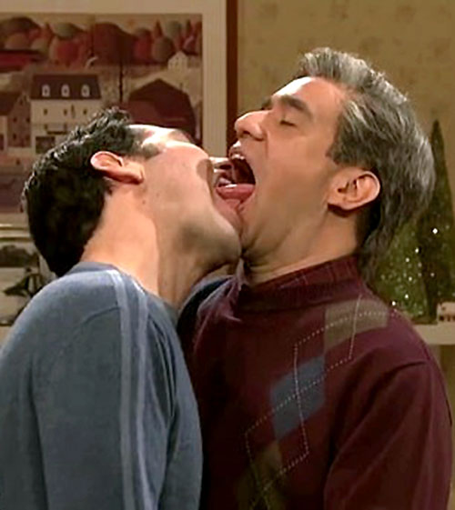 Поцелуй в скетчкоме Kissing Family, похоже, стал для Шона и Камилы учебником интимной жизни