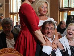 Ольга Кабо, Ирина Климова и Александр Домогаров