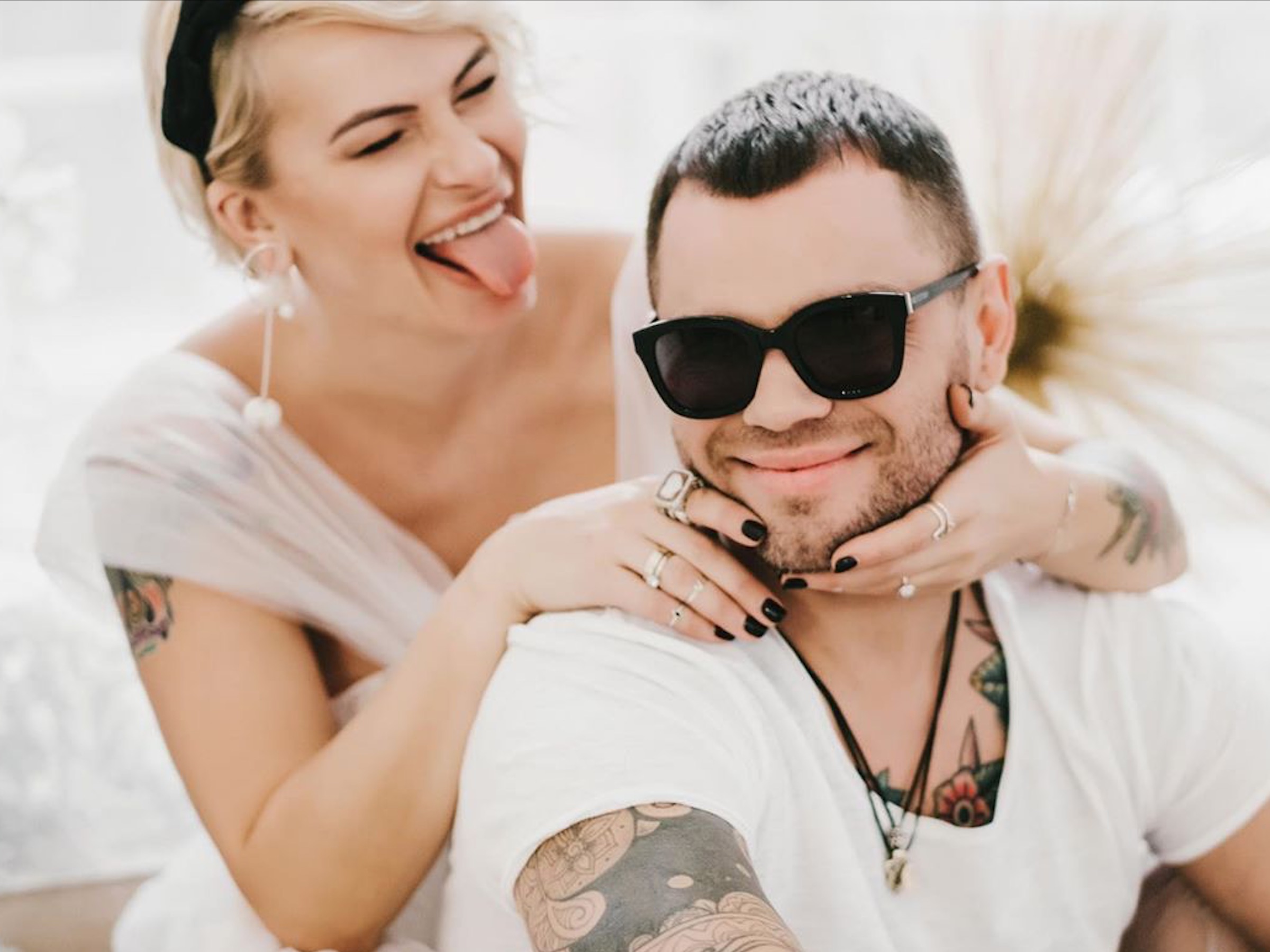 Роман Пашков с супругой