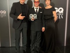 Павел Деревянко на премии «Человек года — 2019». Фото: официальная страница Никиты Лушникова в инстаграме**