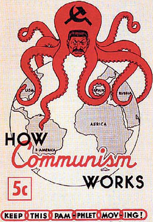 Пропагандистские открытки капиталисты продавали по 5 центов