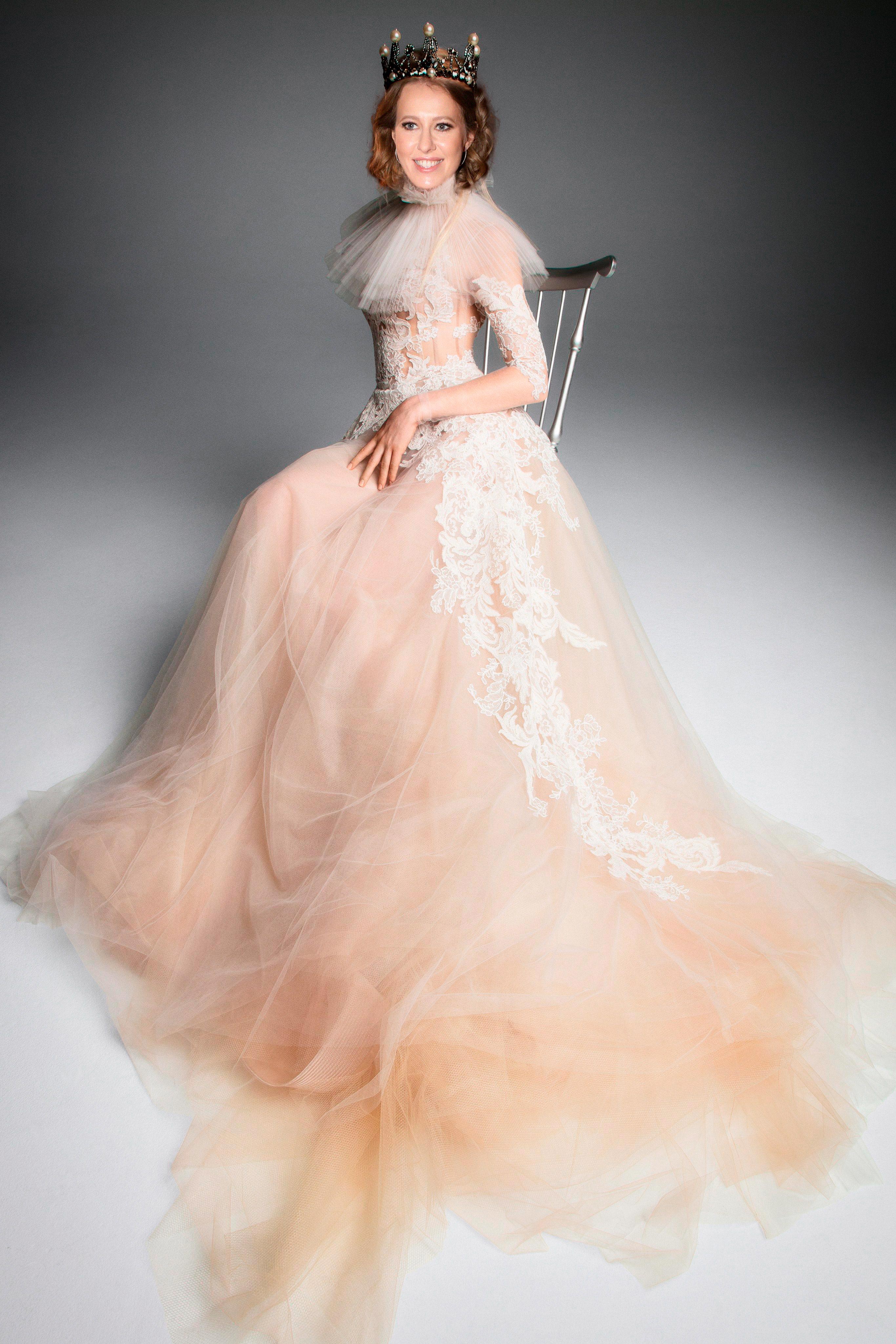 Свадебное платье Ксении Собчак