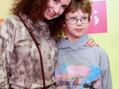 Анна Большова с сыном