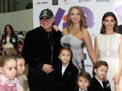 Дмитрий Дибров с семьей