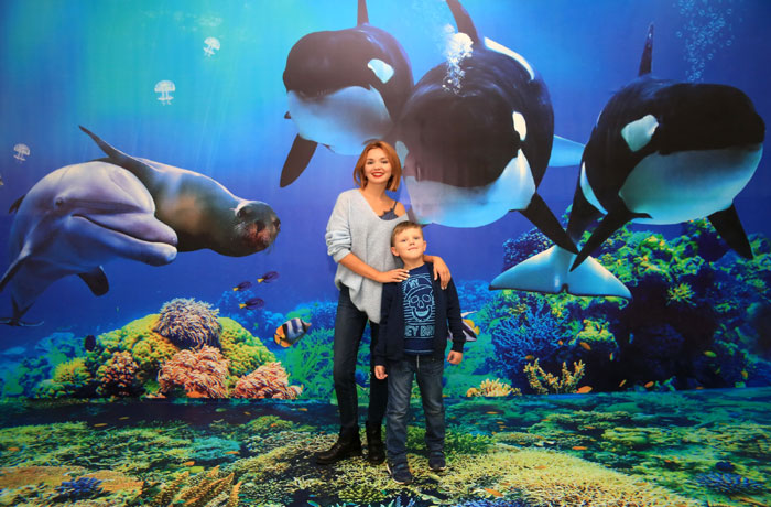 ОЛЬГА КУЗЬМИНА С СЫНОМ ГОРДЕЕМ