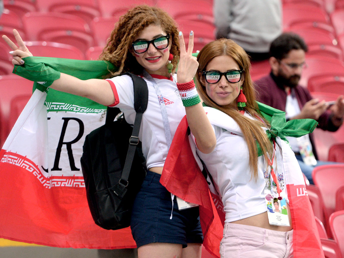 Красавицы из Ирана показали себя на чемпионате мира в России в 2018 году