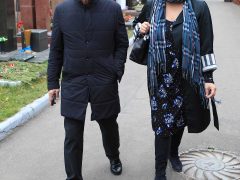 Константин Райкин с дочкой Полиной