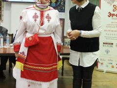 Лира Смирнова и участница ансамбля «Тавансемер»