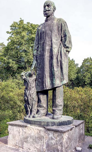 Памятник в Колтушах ленинградской области