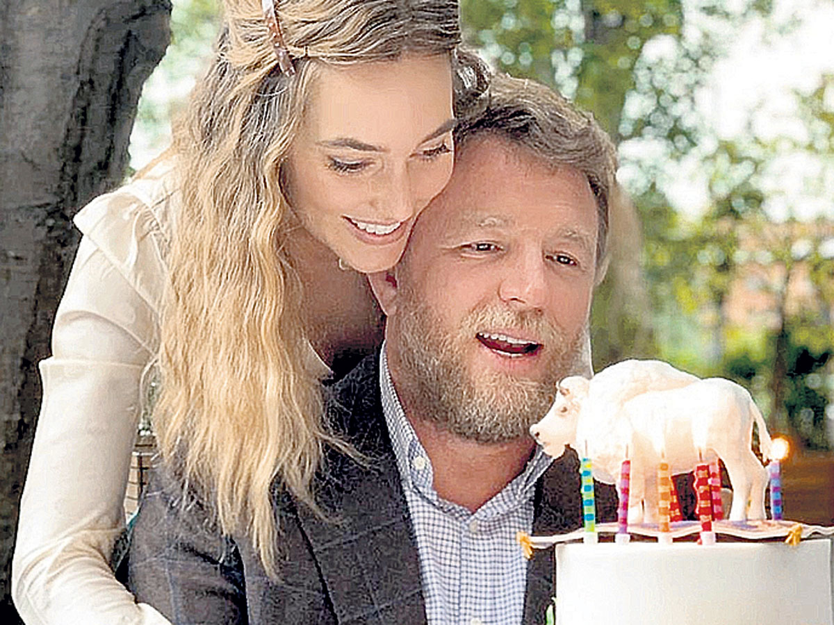 Гай с женой Джеки