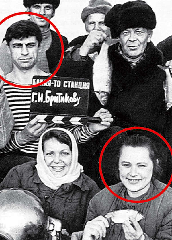 Следующий фильм - «Письмо из юности» Григорьев, естественно, снимал с Раей в одной из главных ролей. Глядя на отношения режиссёра и актрисы, многие на площадке не сомневались, что они молодожёны (фото 1972 г.)