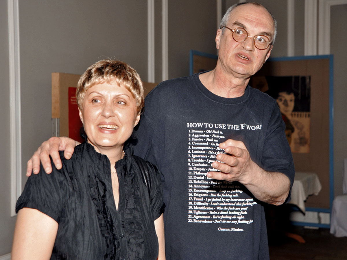 Сергей Олегович с супругой Инессой, художником по костюмам, уже 40 лет вместе