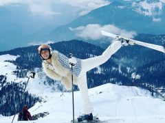 Куда поехать кататься на лыжах? Фото: официальная страница Татьяны Навки в инстаграме*