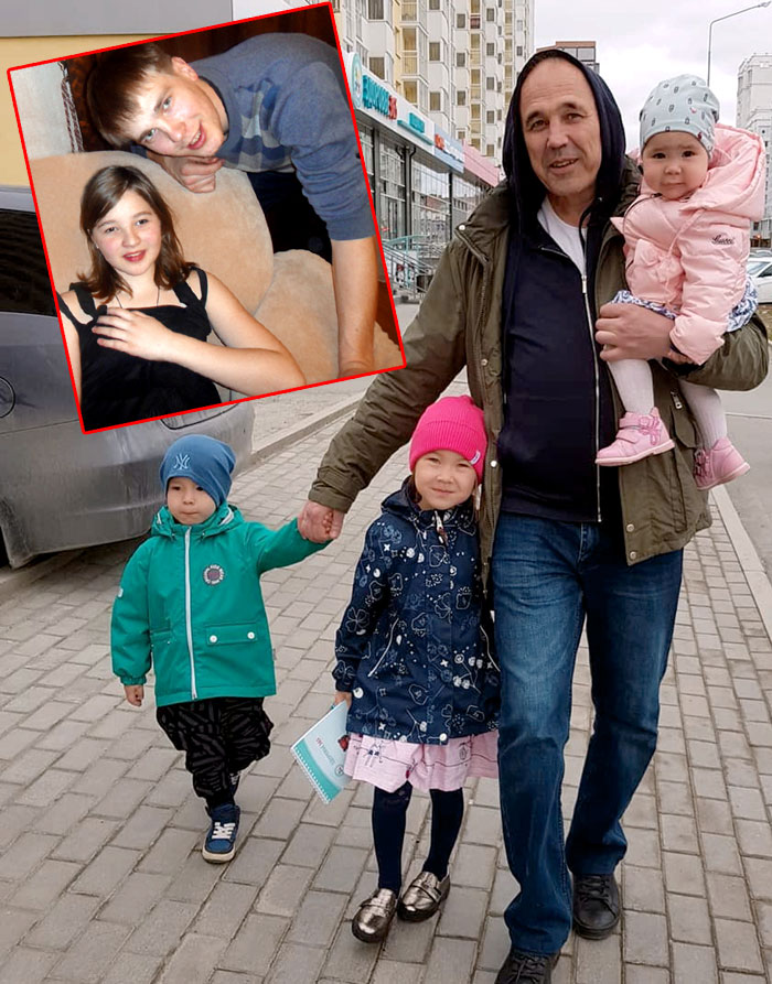 У шоумена три дочки и два сыночка