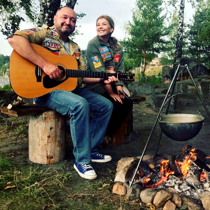 С киноженой на съёмках новых «Реальных пацанов». Да-да, продолжение будет!