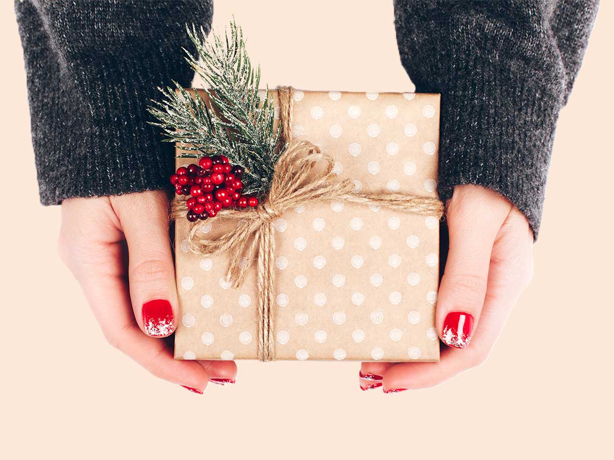 Новогодний маникюр