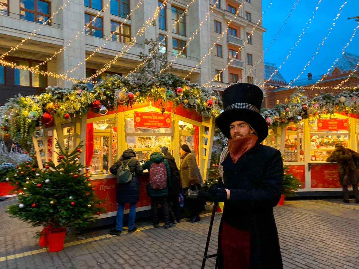 Самые новогодние места в Москве - Манежная площадь