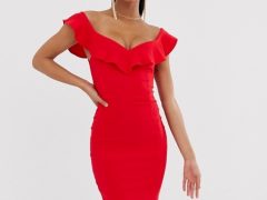 Красное платье, Asos, 4 590 рублей