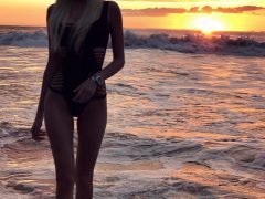 Куда поехать в феврале на море? Фото: официальная страница Алены Шишковой в «Инстаграме**»