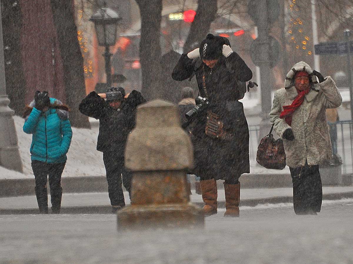Погода в Санкт-Петербурге в январе: прогноз Гисметео о штормовом и ледяном вторжении арктического холода в СПб