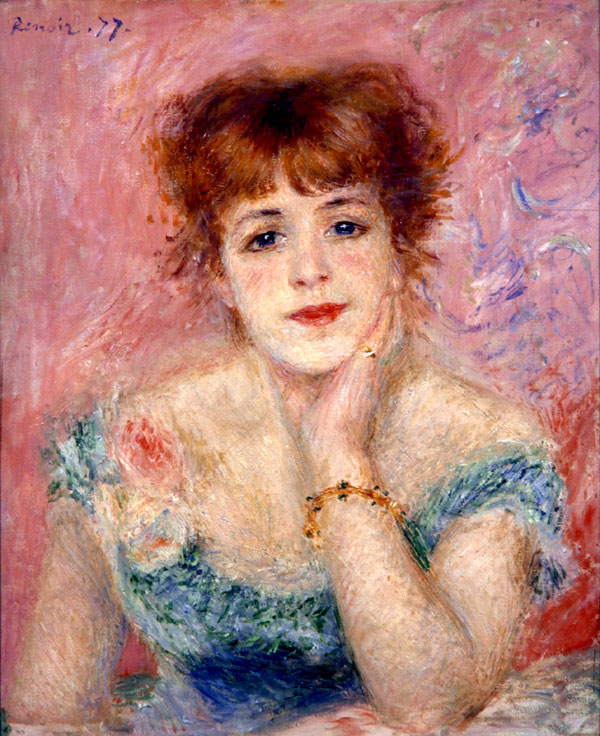 «Портрет Жанны Самари» (1877 г.)