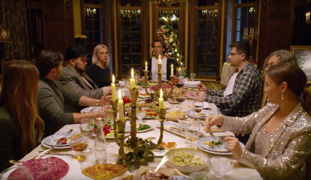 Праздничный ужин Галкина