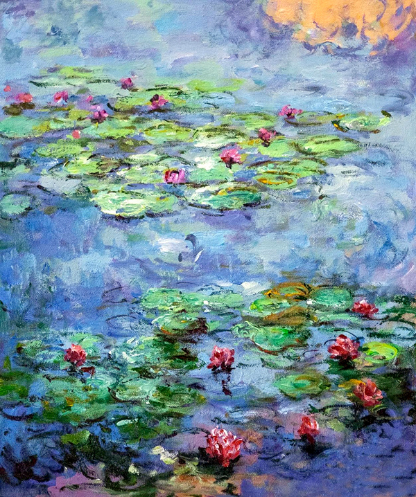 «Водяные лилии» Клода Моне притягивают пожары