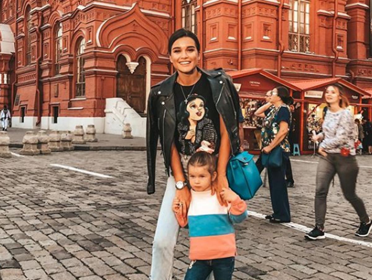 Ксения Бородина с дочкой Теоной