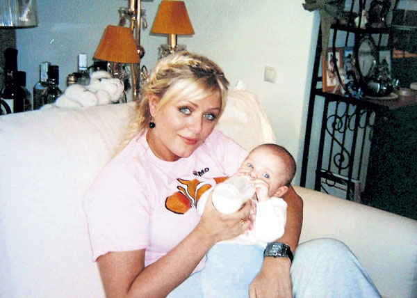 Юля в дочке души не чаяла