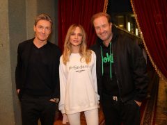 НАТАЛЬЯ ИОНОВА С СУПРУГОМ И МАРЮС ВАЙСБЕРГ