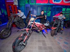 Такшина и мотоцикл