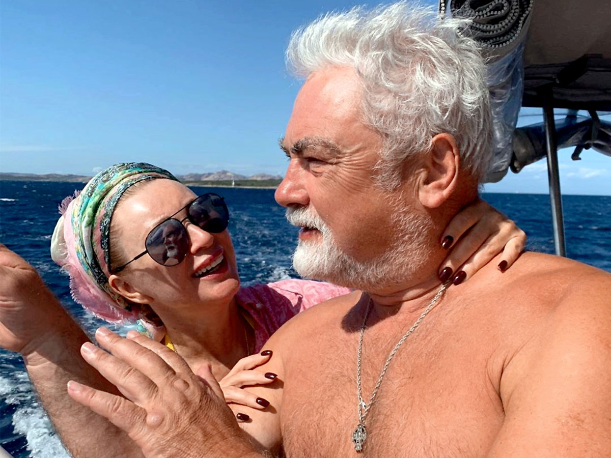 Цыганова с мужем