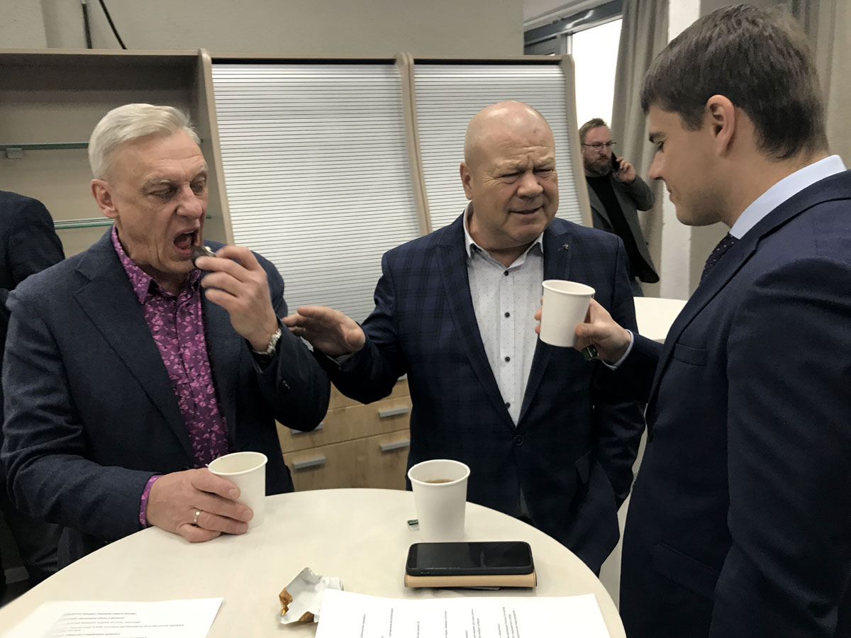 Александр Половцев, Сергей Селин и Сергей Боярский