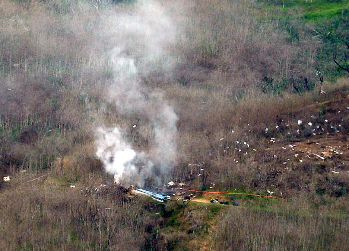 Крушение вертолёта Коби Брайанта