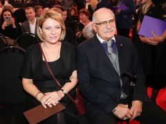 ОЛЬГА ЛЮБИМОВА И НИКИТА МИХАЛКОВ