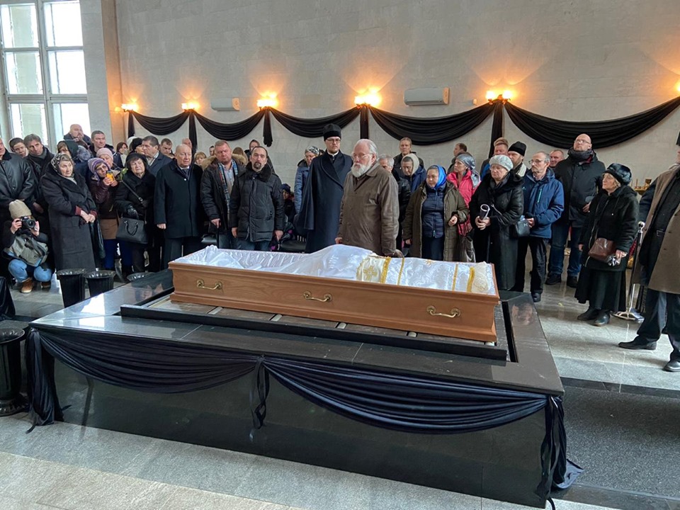 Похороны Всеволода Чаплина