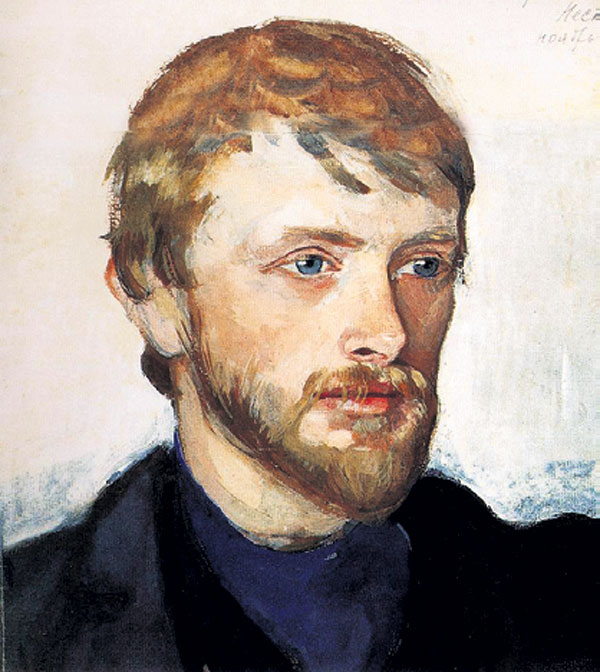 Портрет мужа Бориса Серебрякова