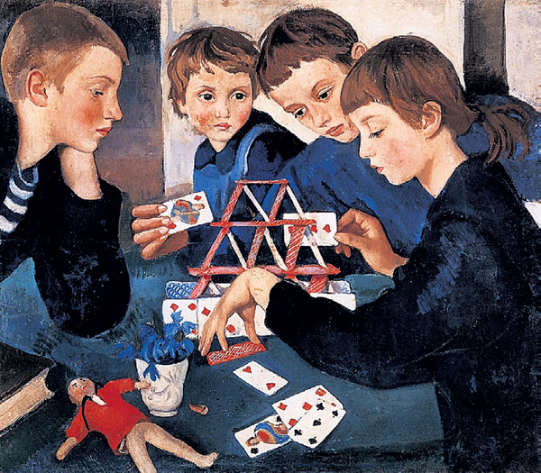 «Карточный домик» (1919) - картина отчаяния